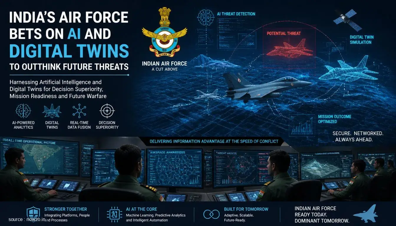 IAF Predictive AI Digital Twins Future Warfare Strategy