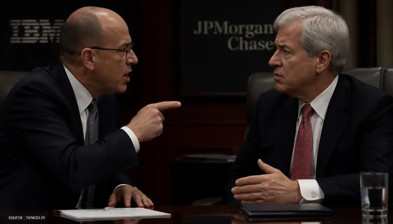 IBM CEO Clashes with Dimon Over Texting in Meetings
