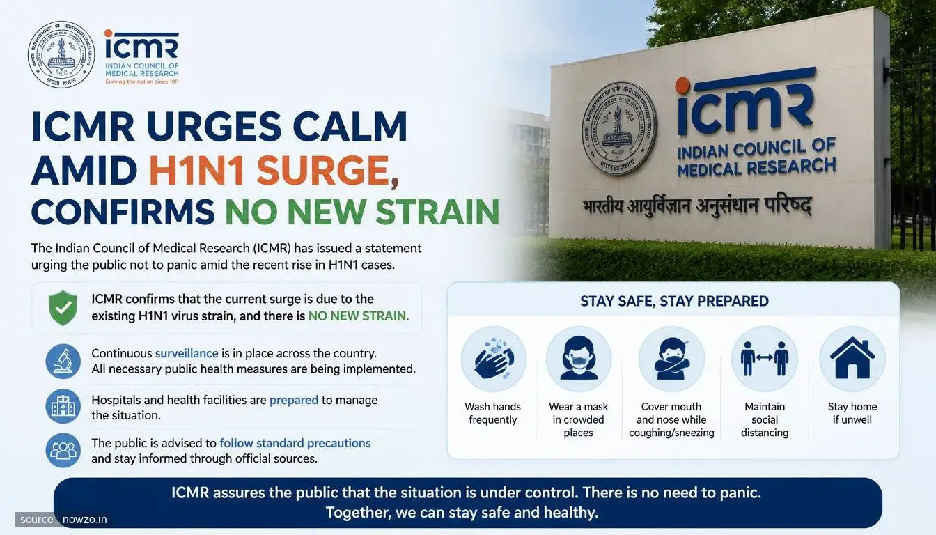 ICMR Clarifies No New H1N1 Strain, Delhi Cases Rise — Health news