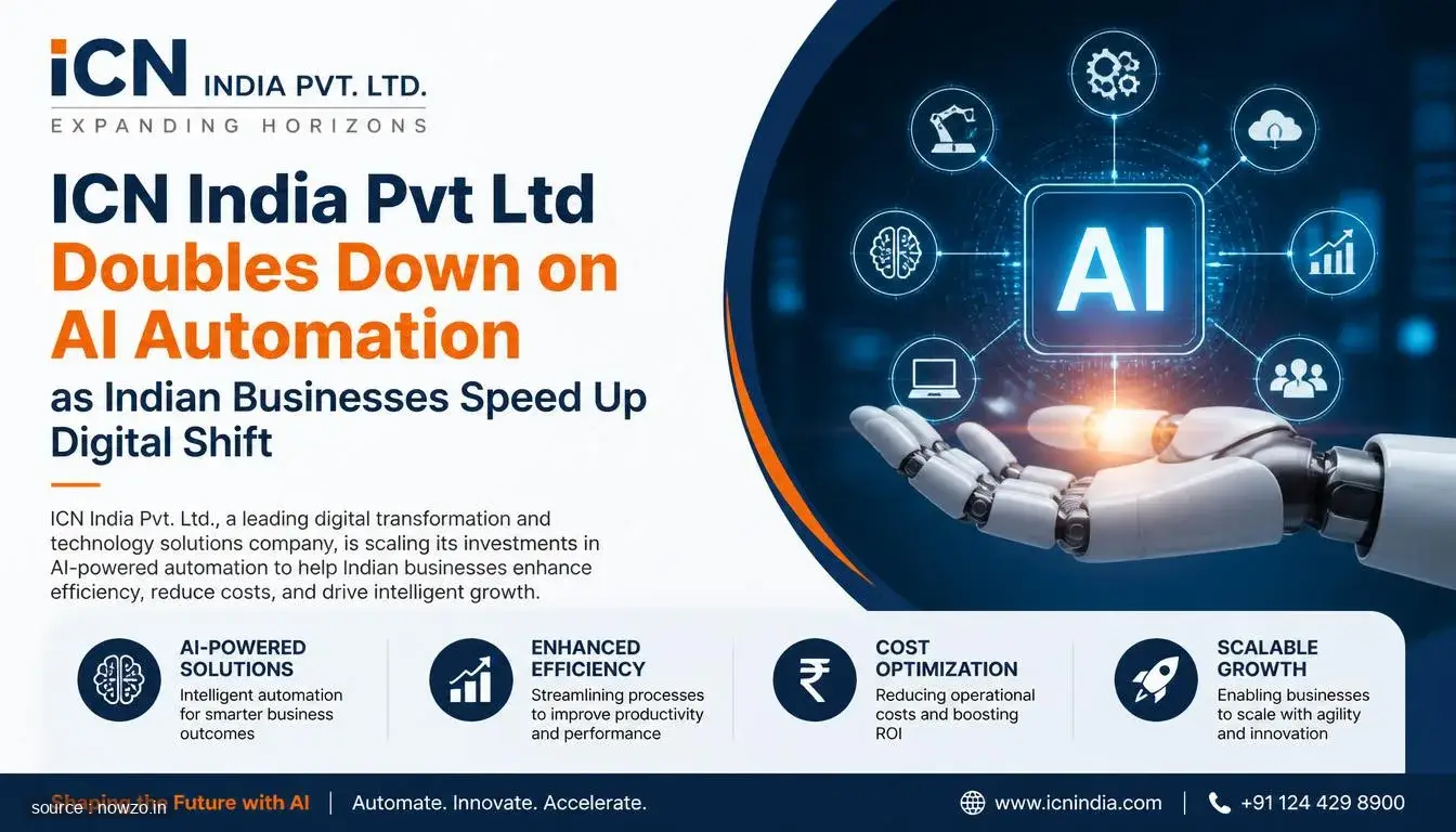 ICN India Pvt Ltd Boosts AI Automation Focus Amid Digital Tr — Technology news