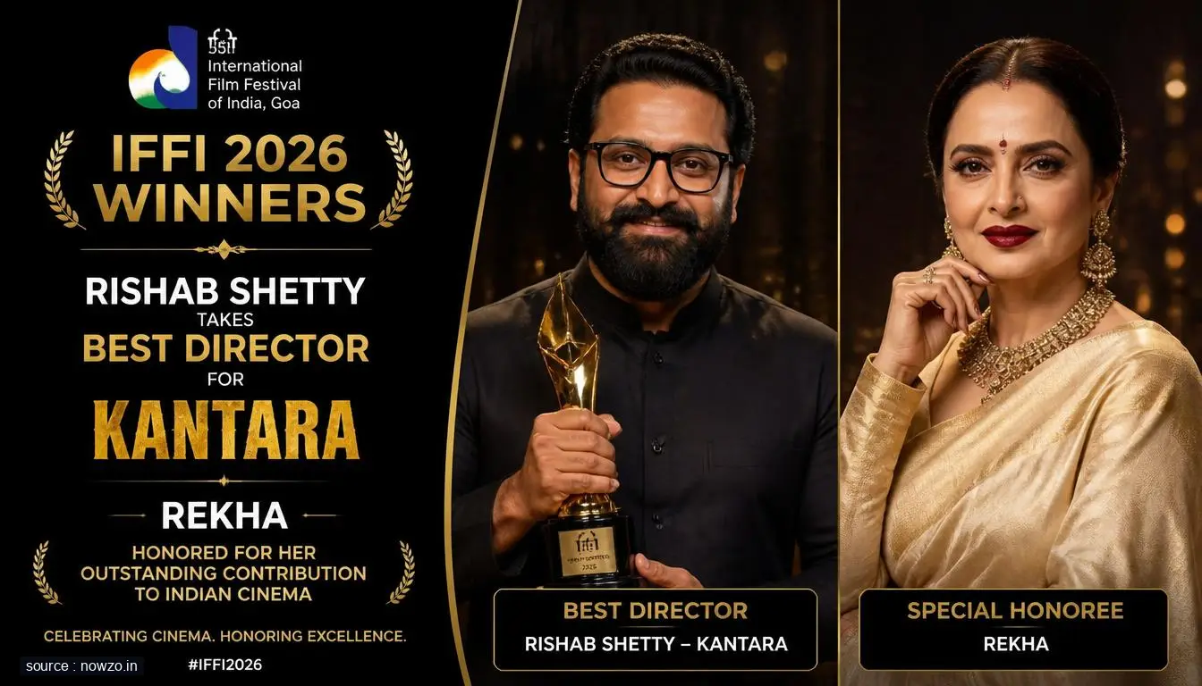 IFFM 2026 Winners: Rishab Shetty, Rekha Honored — Entertainment news