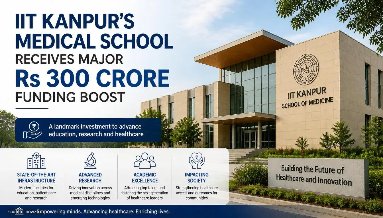 IIT Kanpur's Medical School Receives Major Rs 300 Crore Funding Boost