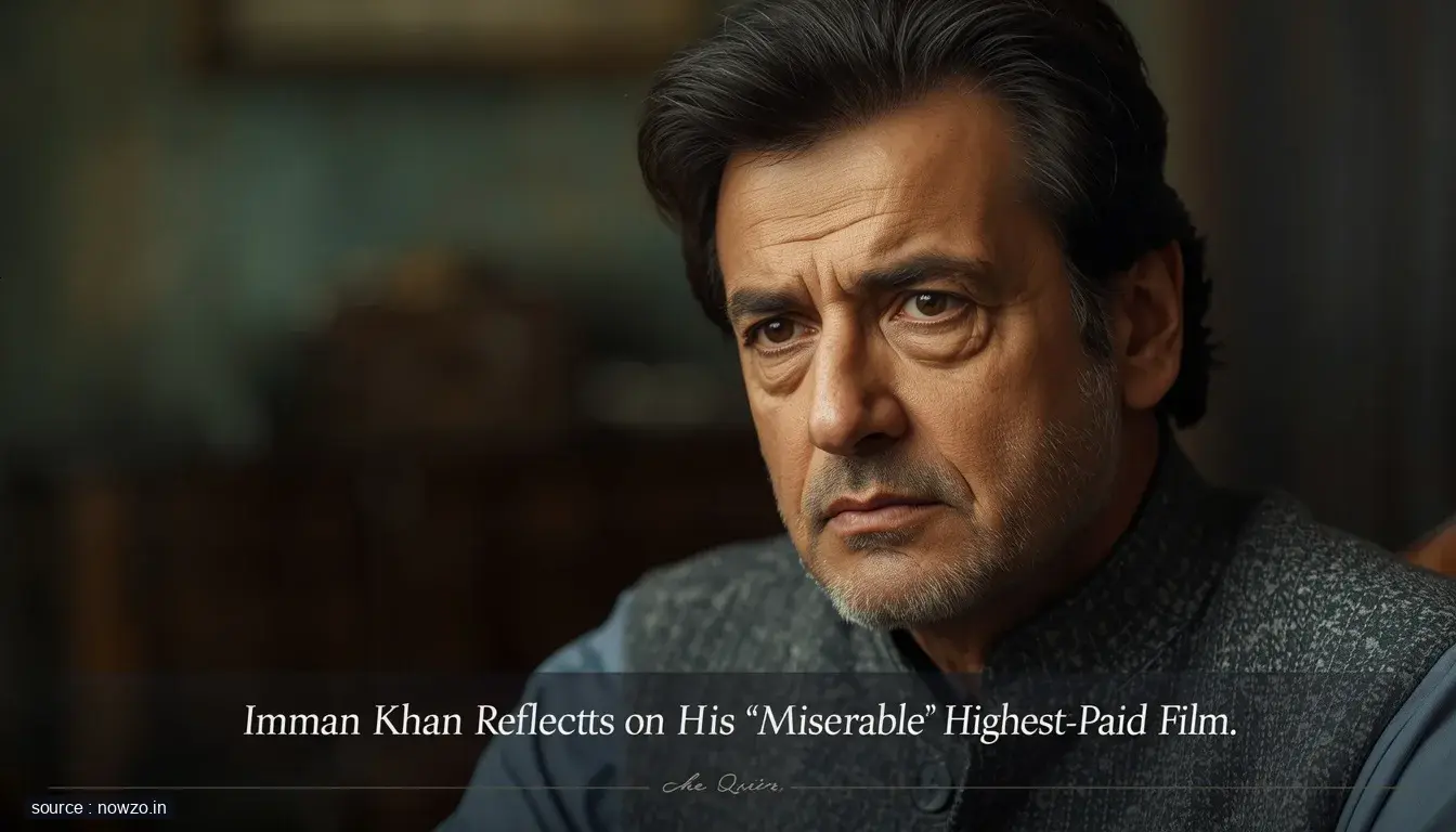 Imran Khan Highest-Paid Film Miserable Experience — Entertainment news