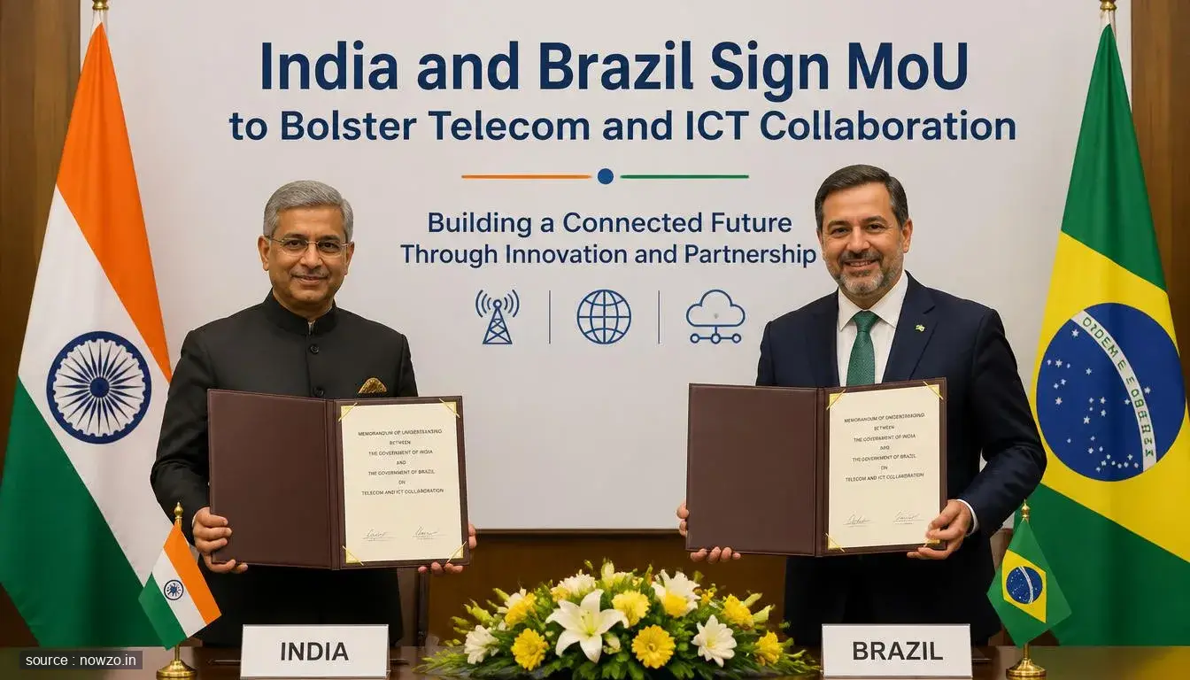 India, Brazil Sign MoU for Telecom & ICT Cooperation — Technology news