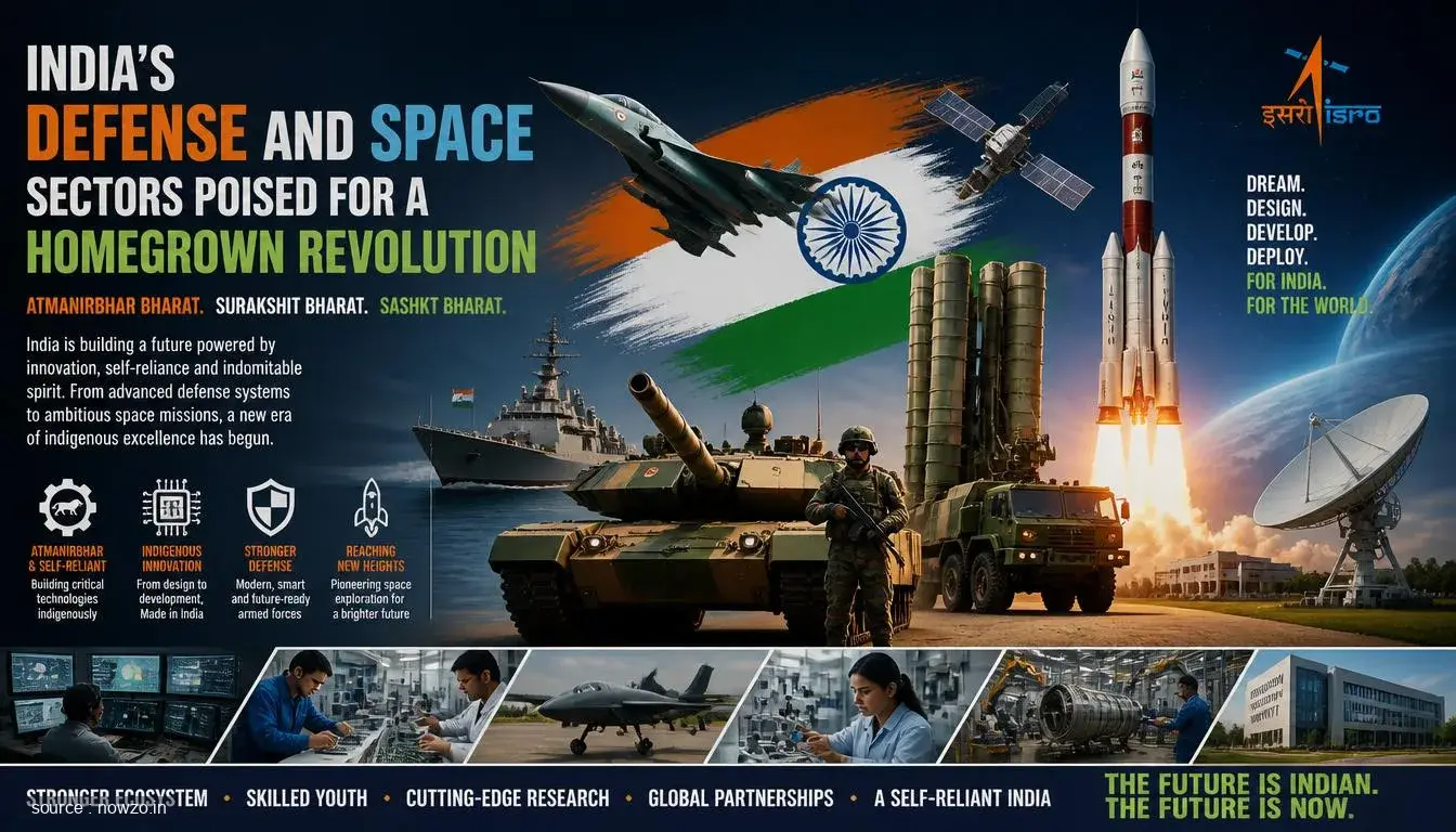 India's Defense and Space Sectors Poised for a Homegrown Revolution