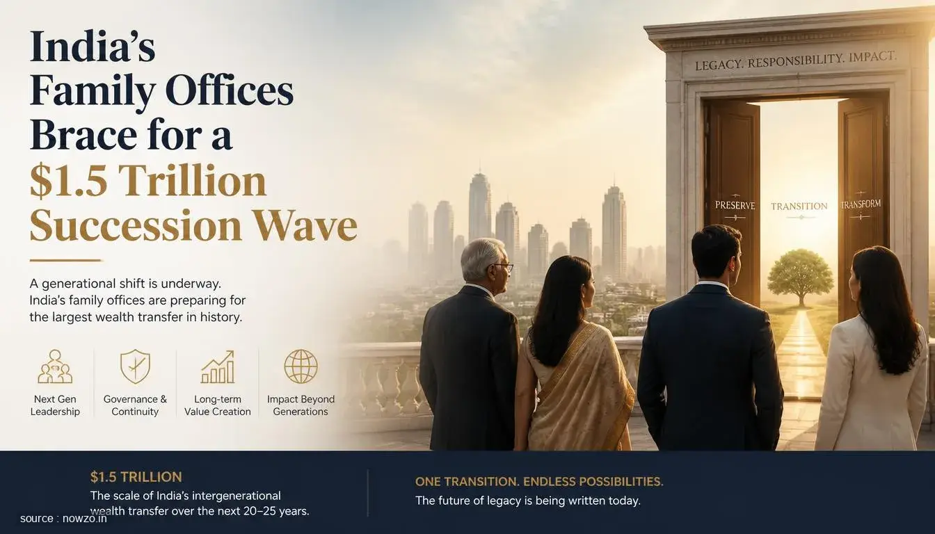 India Family Offices Prepare for $1.5 Trillion Succession Wa — Finance news