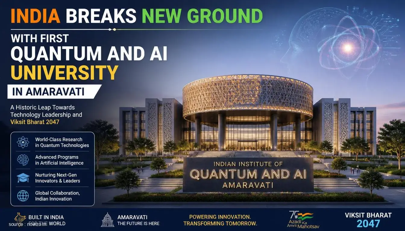 India Breaks New Ground with First Quantum and AI University in Amaravati