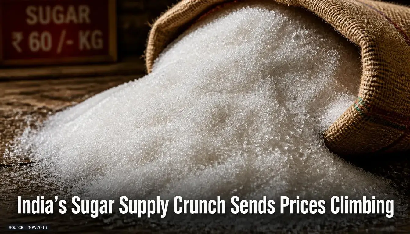 India Sugar Prices Rise: Supply Crunch Explained — Business news