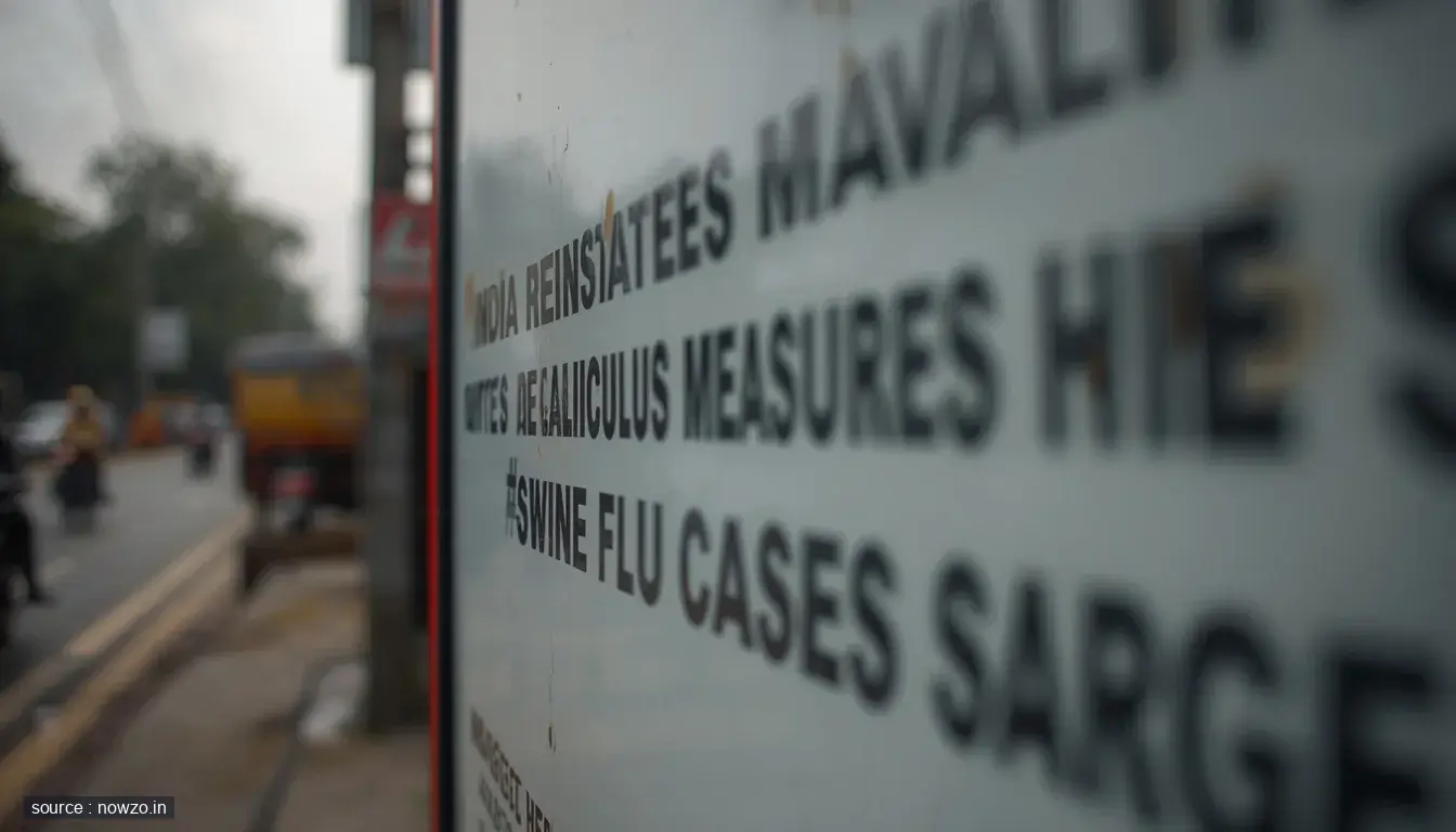 India Swine Flu H1N1 Surge Covid Measures Hospitals — Health news