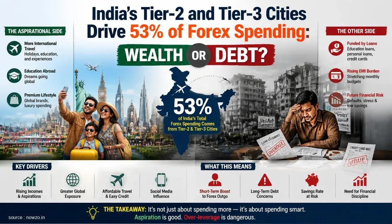 India Tier-2, Tier-3 Cities Control 53% Forex Spend — Business news