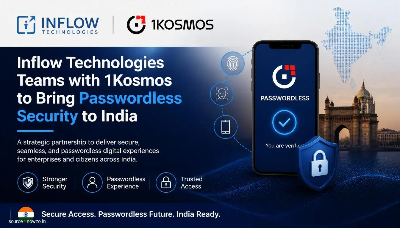 Inflow Technologies 1Kosmos Passwordless Security India — Technology news