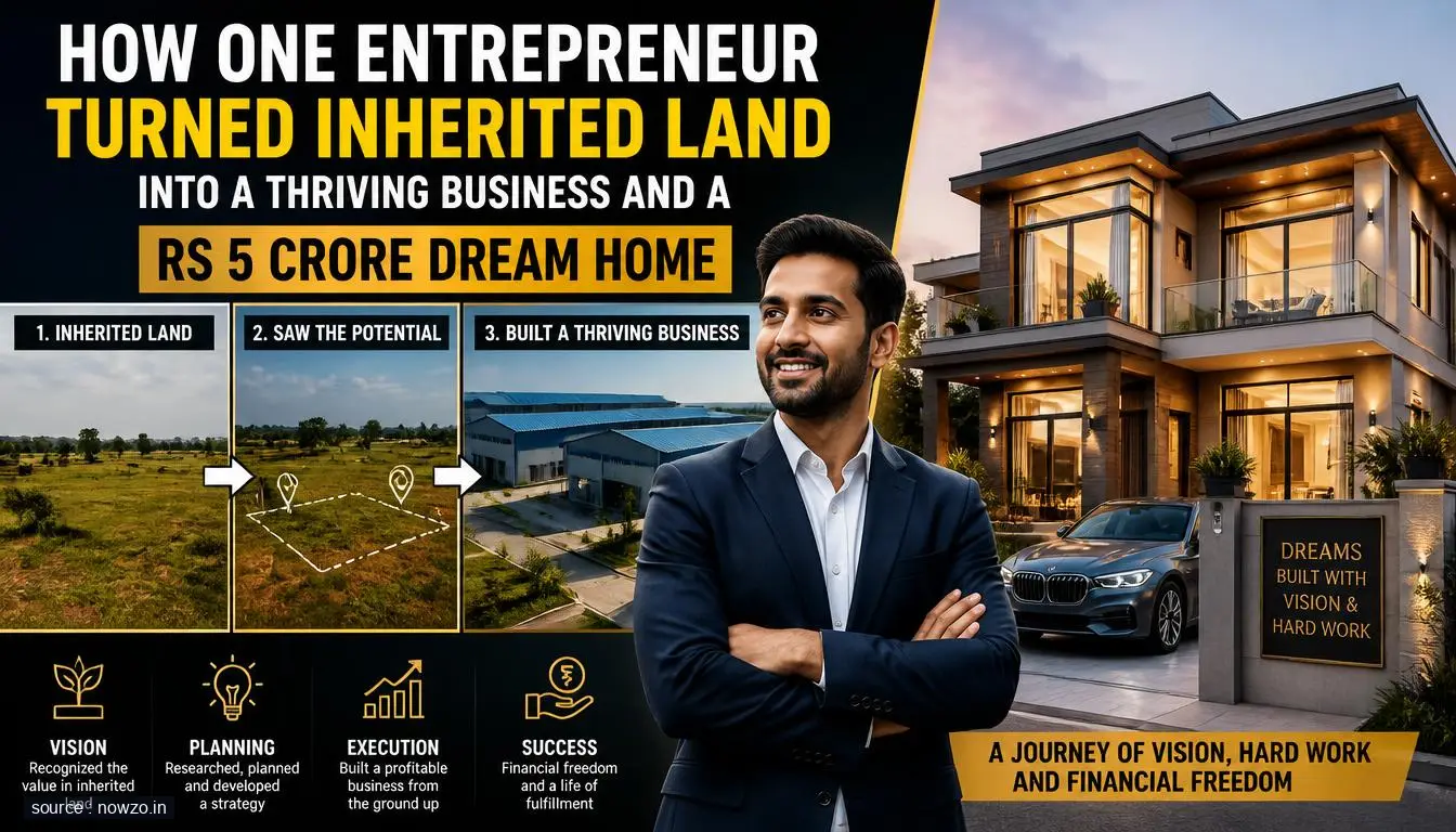 Inherited Land to Rs 5 Crore Home: A Success Story — Business news