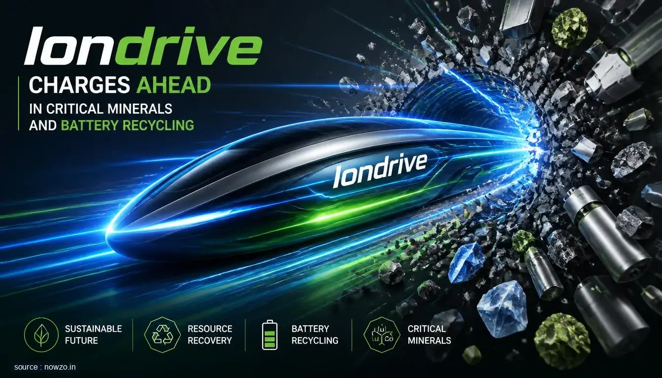 Iondrive Charges Ahead in Critical Minerals and Battery Recycling