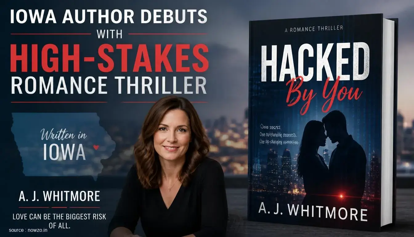 Iowa Author Debut Romance Thriller Book Hacked By You — Entertainment news