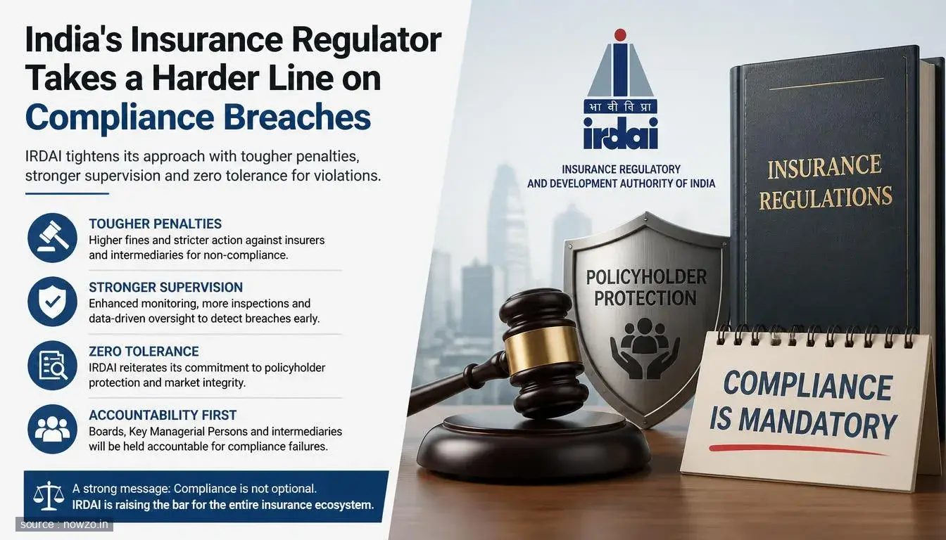 IRDAI Enforcement Action Signals Stricter Insurance Regulati — Finance news