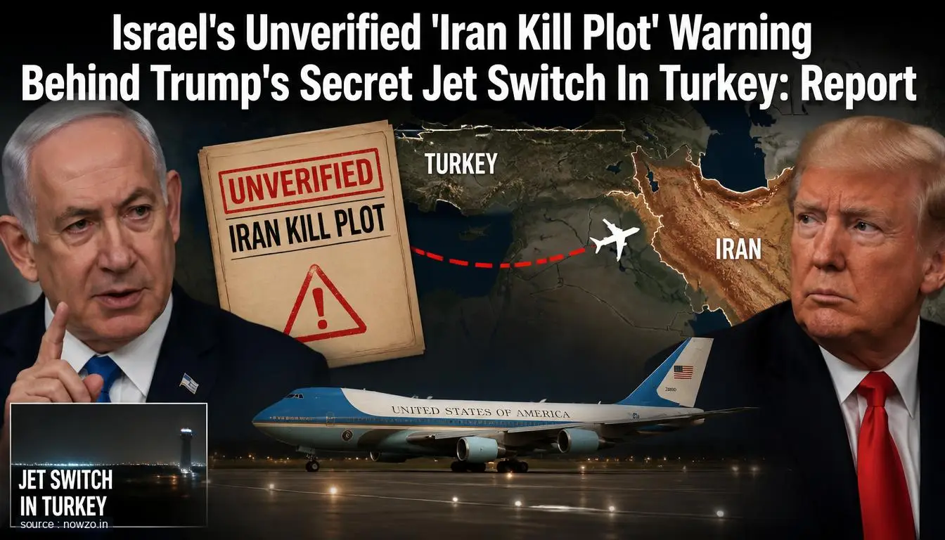 Israel's Iran Kill Plot Warning Behind Trump's Jet Switch — World news