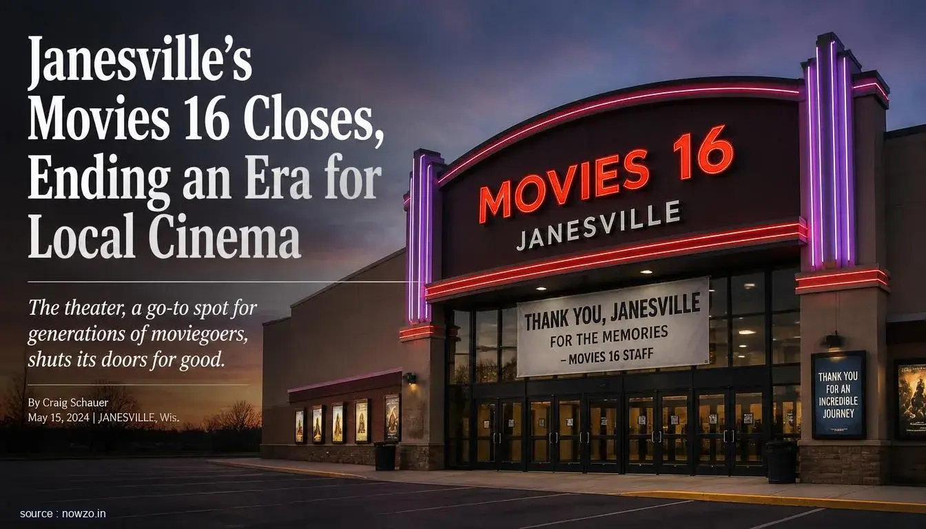 Janesville's Movies 16 Closes, Ending an Era for Local Cinema