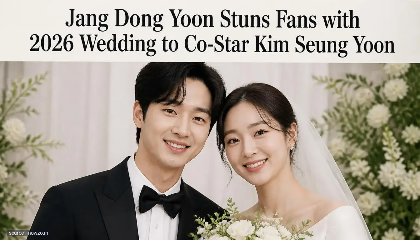 Jang Dong Yoon Wedding Announcement Kim Seung Yoon 2026 — Entertainment news