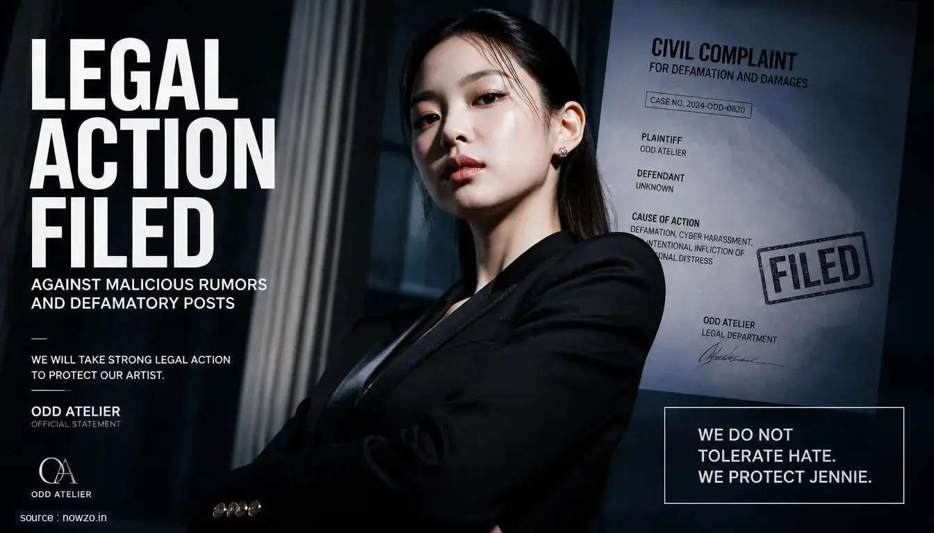 Jennie BLACKPINK Legal Action False Rumors OA Entertainment