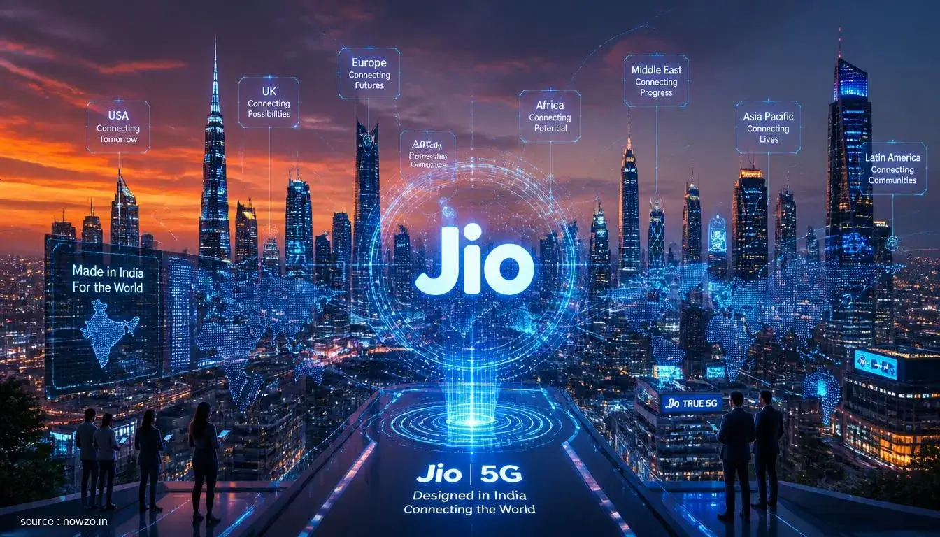 Jio 5G Expansion: Indian Tech Targets Global Telecom Markets — Technology news
