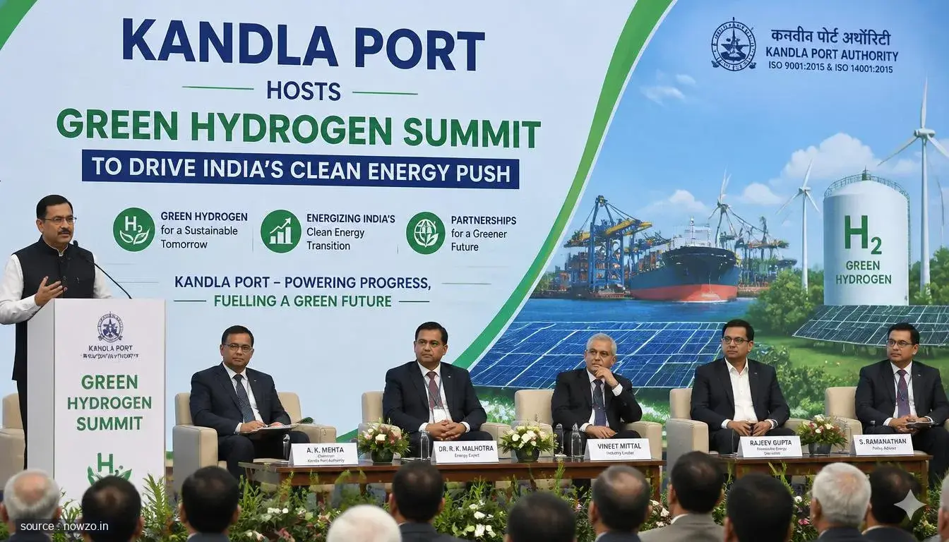 Kandla Green Hydrogen Conclave: Deendayal Port Authority Eve — Business news