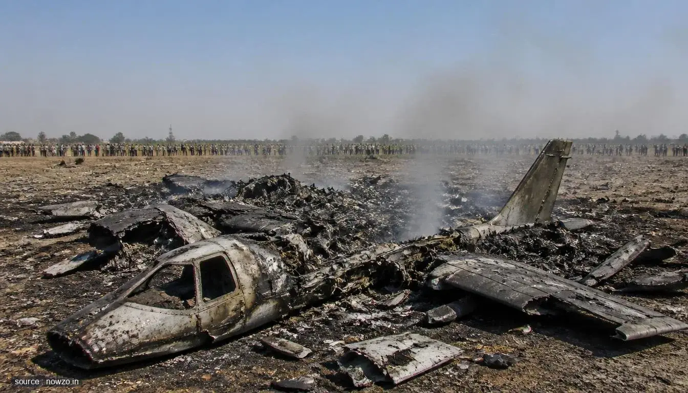 Two Pilots Killed in Kanpur Training Aircraft Crash