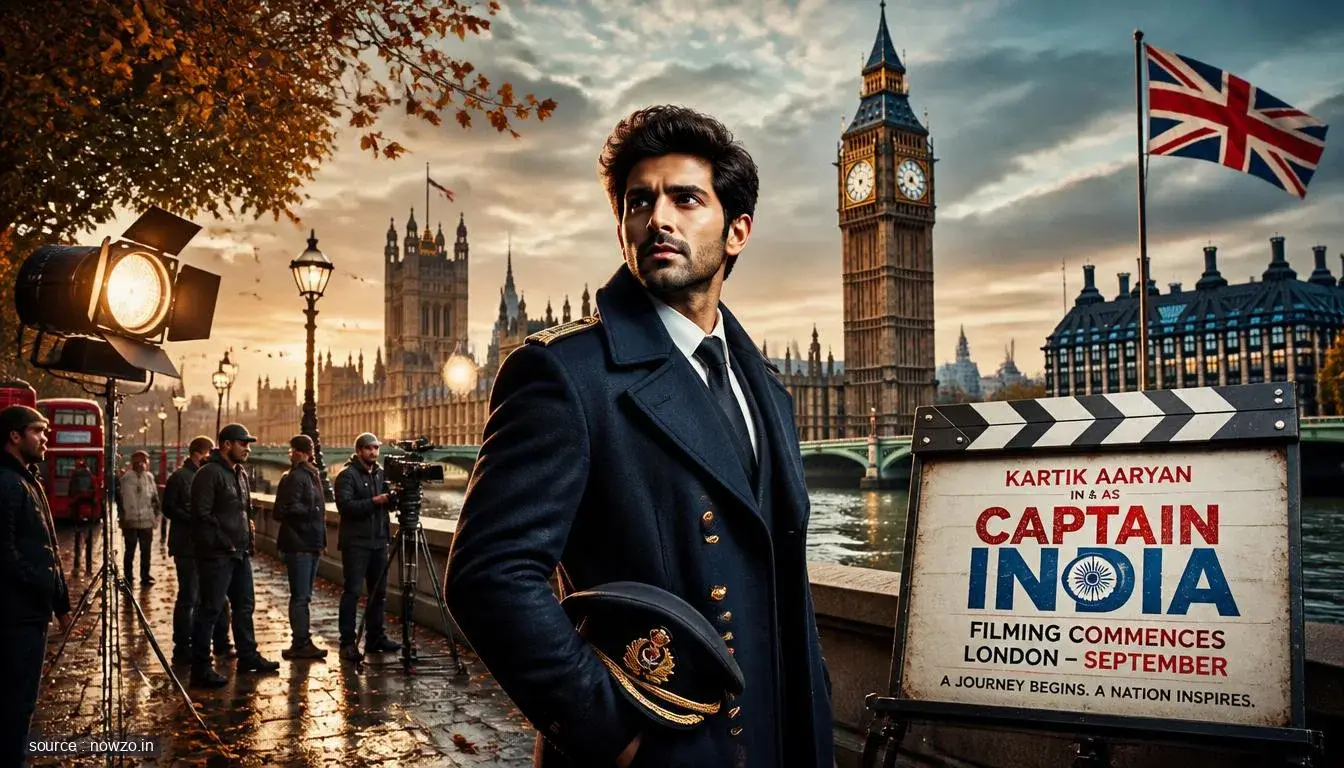 Kartik Aaryan's 'Captain India' Begins London Shoot in September