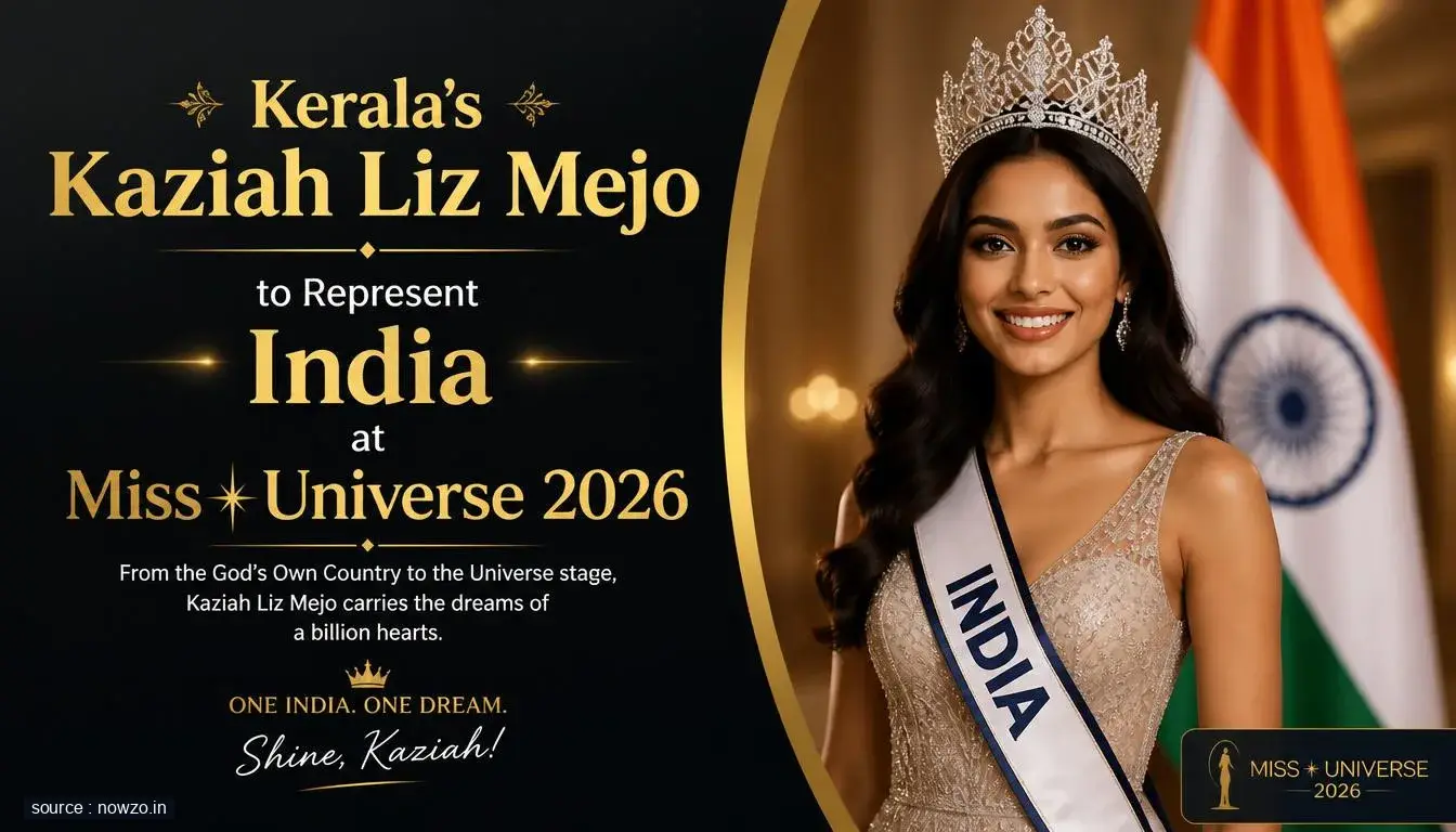 Kaziah Liz Mejo India Miss Universe 2026 Kerala Model — General news
