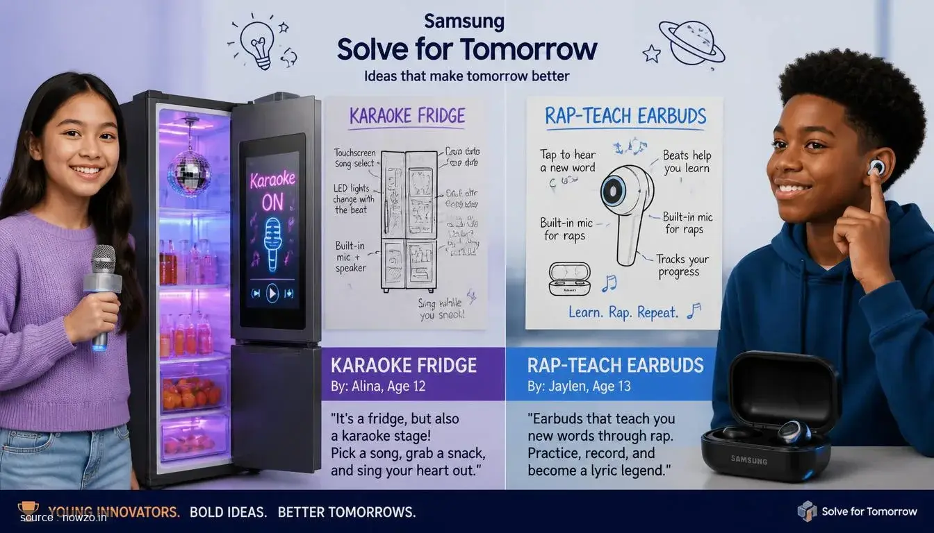 Kids Reimagine Tech: Samsung Contest Reveals Creative Invent — Technology news
