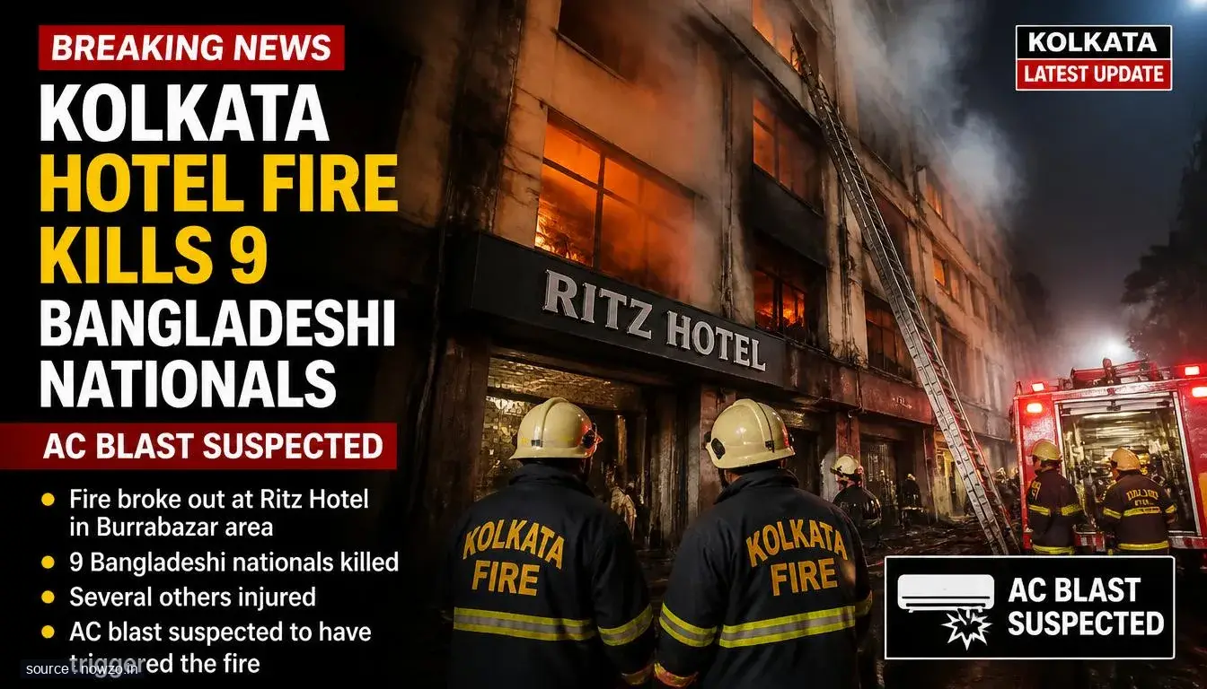 Kolkata Hotel Fire: 9 Bangladeshi Nationals Dead — World news