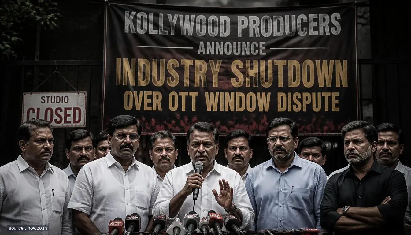 Kollywood Producers Shutdown Over 8-Week OTT Window Standoff — Entertainment news