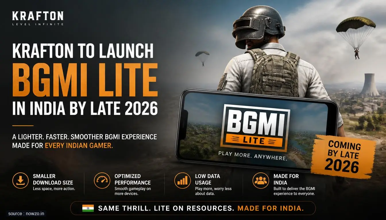 KRAFTON BGMI Lite India Launch Set for Late 2026 — Gaming news