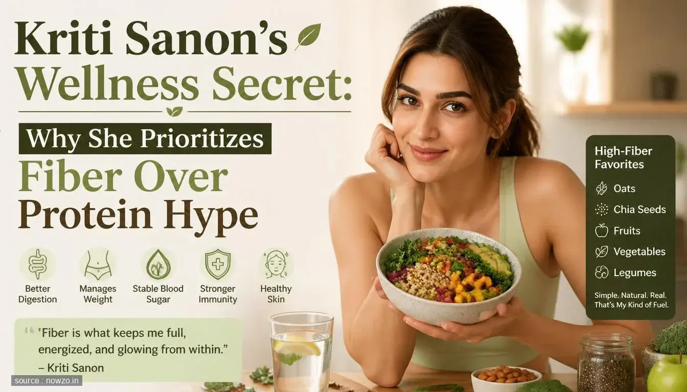 Kriti Sanon Fiber Electrolytes Daily Routine Health