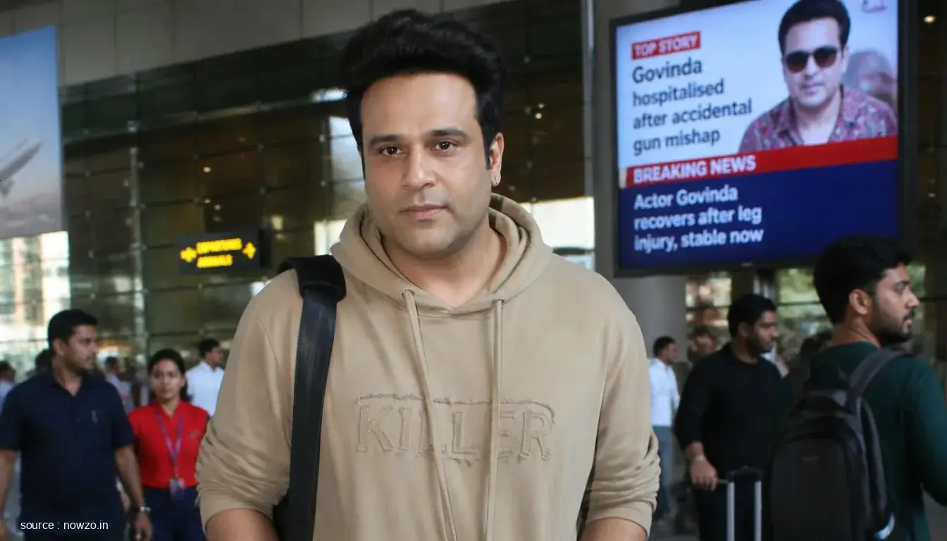 Krushna Abhishek Reacts to Govinda Airport Sighting — Entertainment news