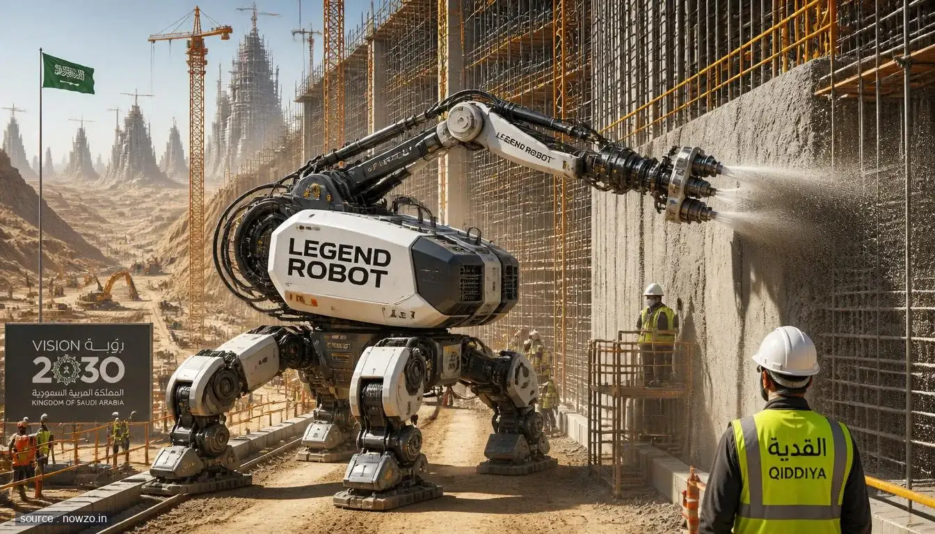 Legend Robot Mobile Spraying Tech Saudi Vision 2030 — Technology news
