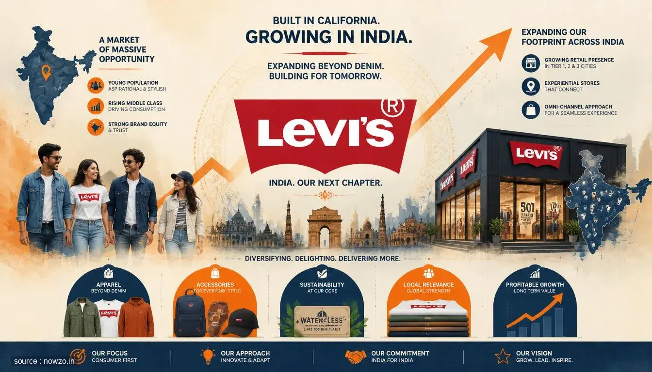 Levi's Expands India Strategy Beyond Denim Market — Business news