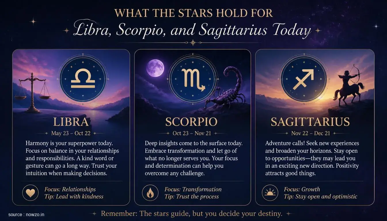 Libra Scorpio Sagittarius Horoscope August 23 2026 — General news