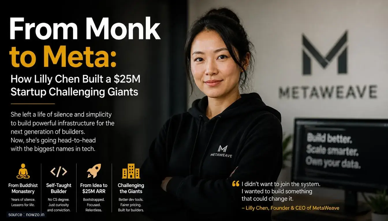 From Monk to Meta: How Lilly Chen Built a $25M Startup Challenging Giants