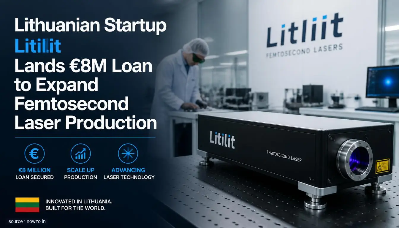 Litilit Secures €8M Loan for Femtosecond Laser Tech — Technology news
