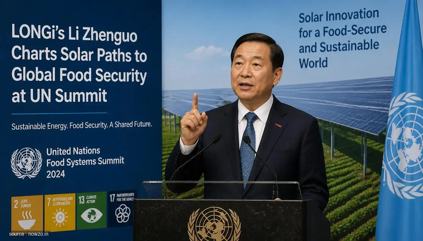 LONGi UNCCD COP17 Solar Food Security Pathways — Technology news