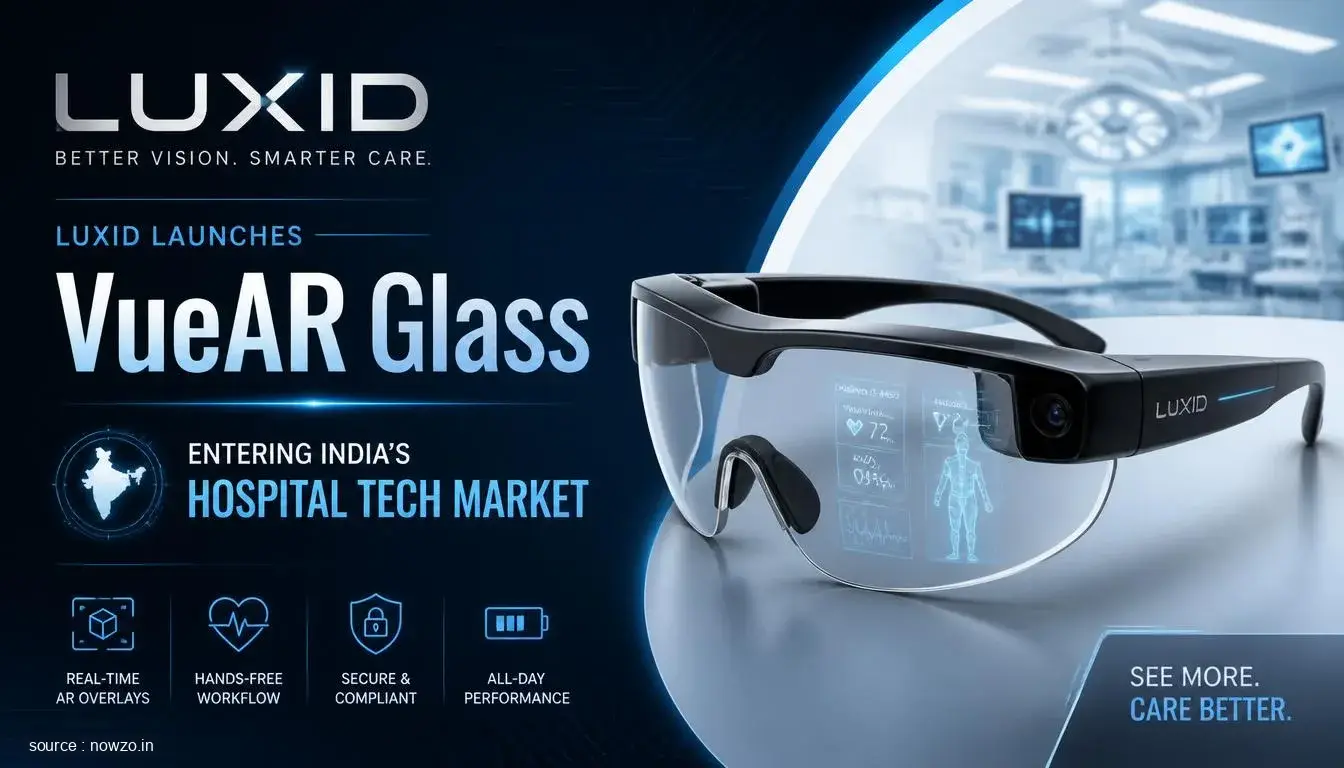 Luxid VueAR Glass Launch in India Hospital Technology Market — Health news