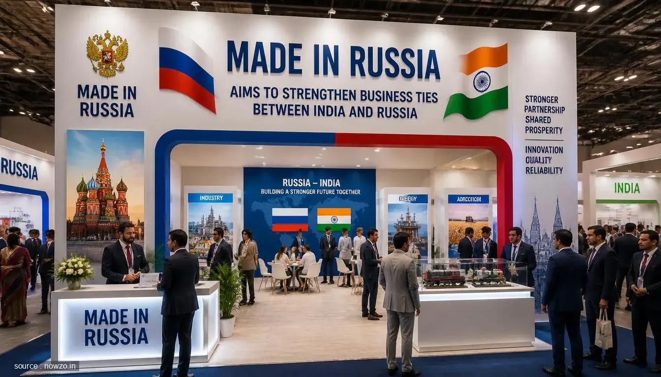 Made in Russia Pavilion Boosts India-Russia Business Ties