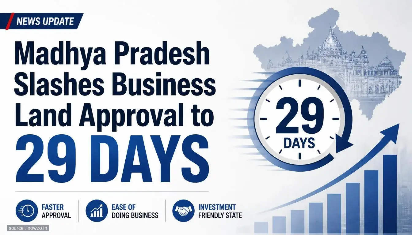 Madhya Pradesh Business Land Approval 29 Days