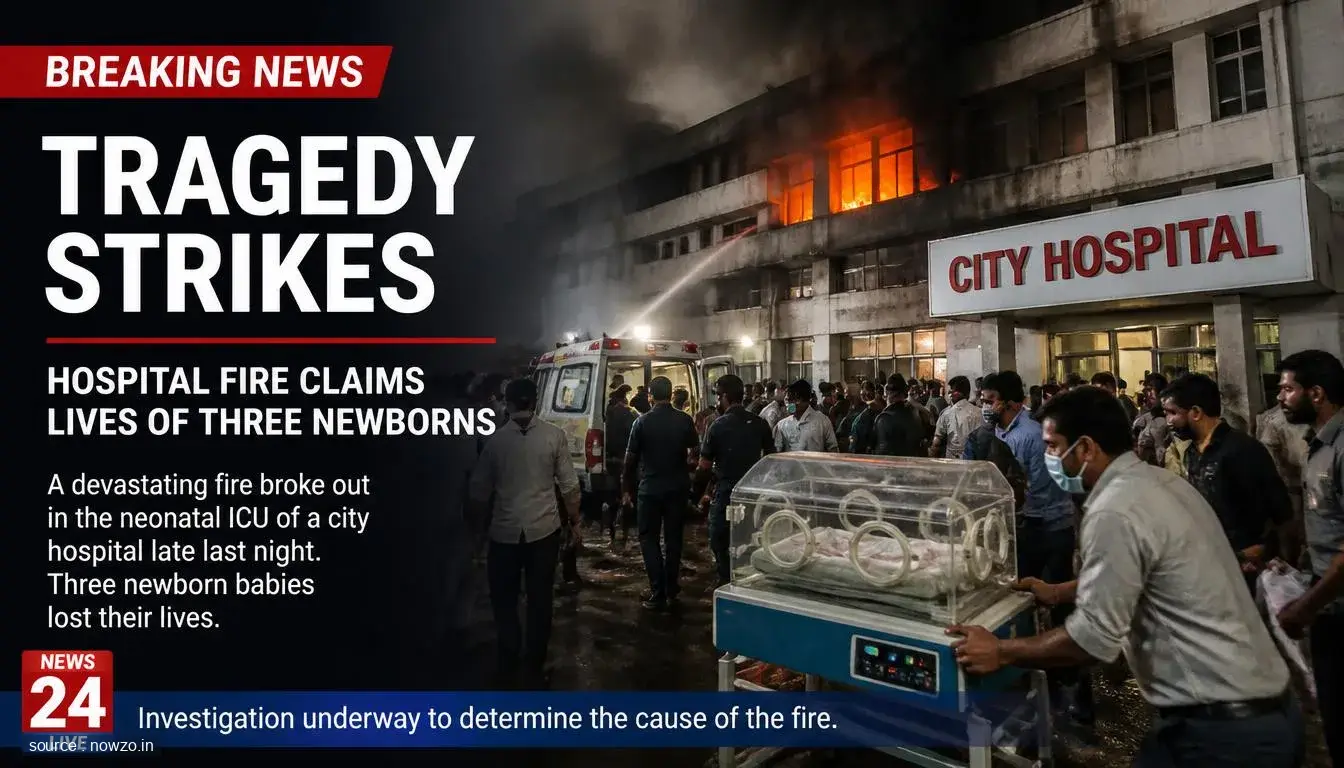 Maharashtra Hospital Fire: 3 Newborns Die in Ventilator Blas — Health news