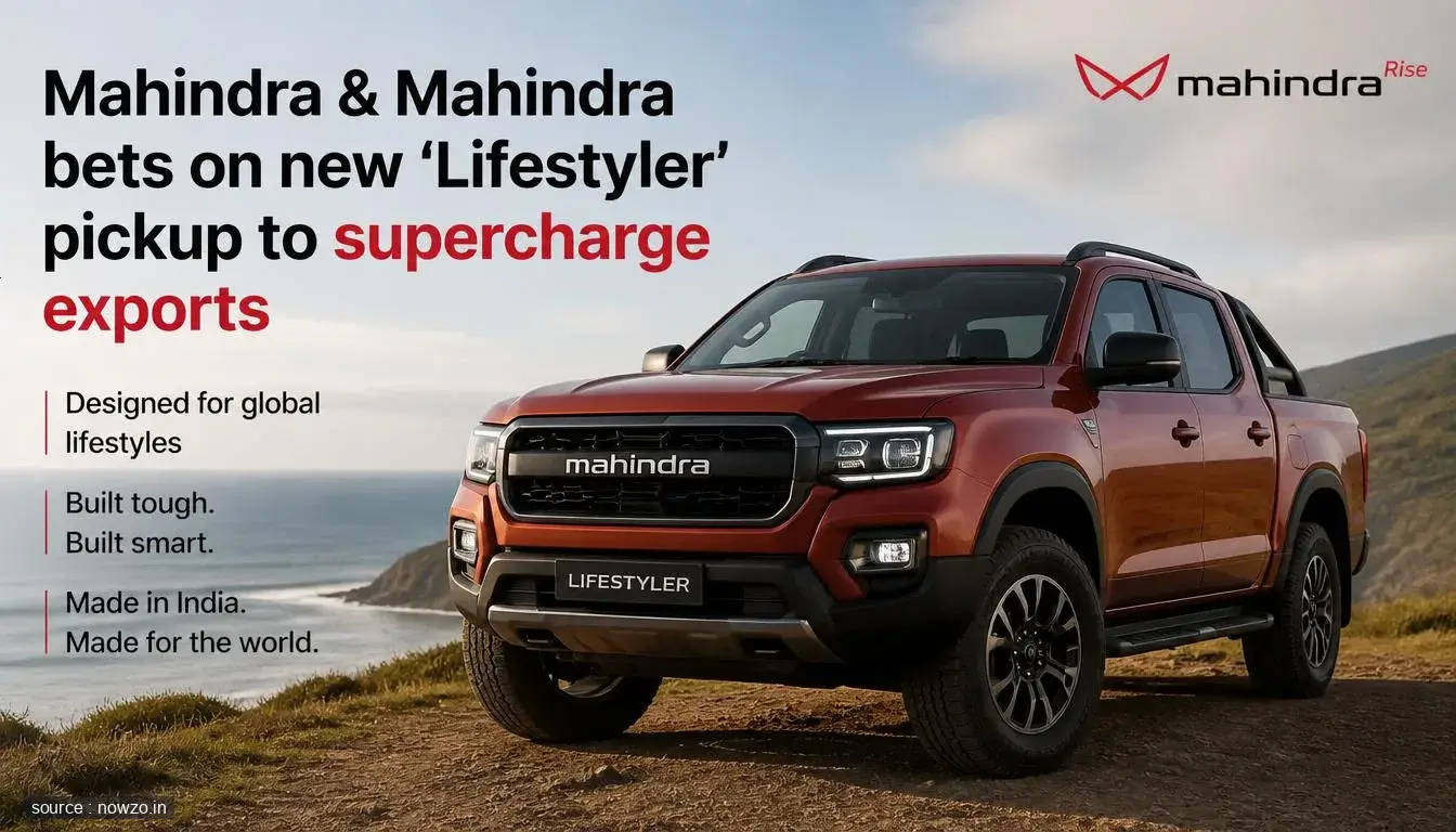 Mahindra Lifestyler pickup export strategy expansion — Business news
