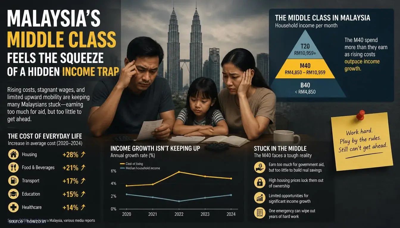 Malaysia Middle Class Income Trap Economic Challenges — Finance news