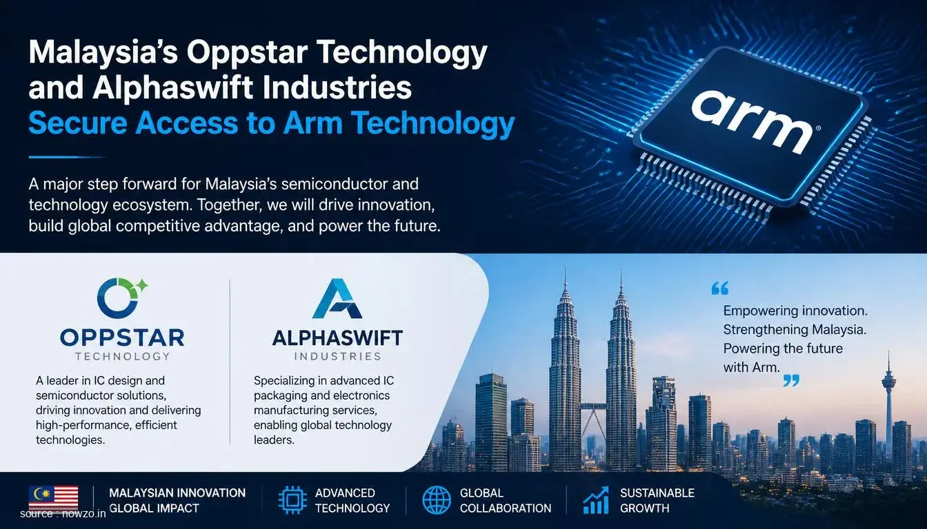 Oppstar Technology, Alphaswift Gain Access to Arm Technology