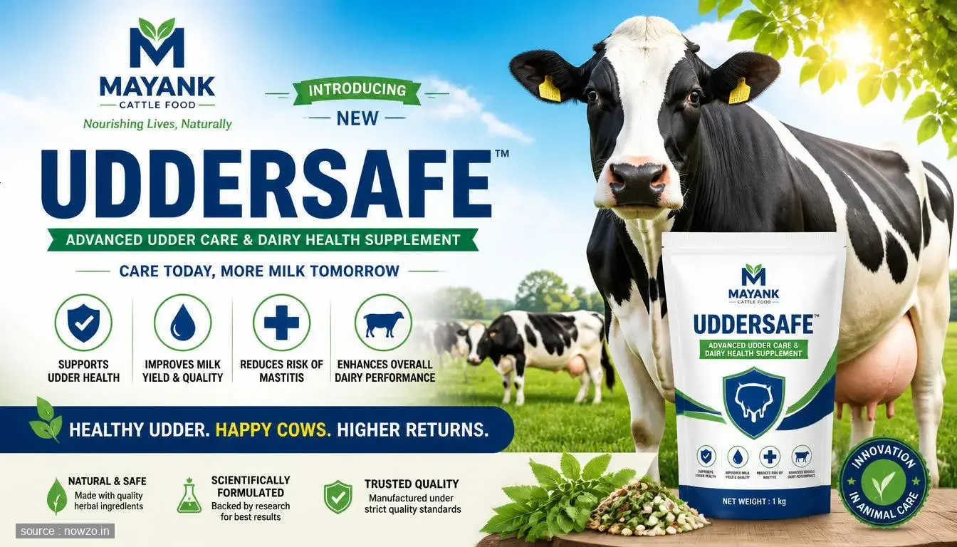 Mayank Cattle Food Launches Uddersafe Dairy Product — Business news