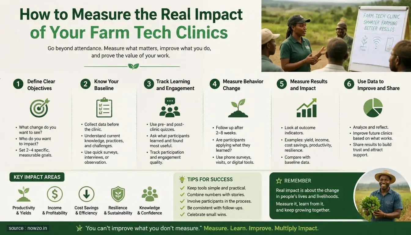 How to Measure the Real Impact of Your Farm Tech Clinics