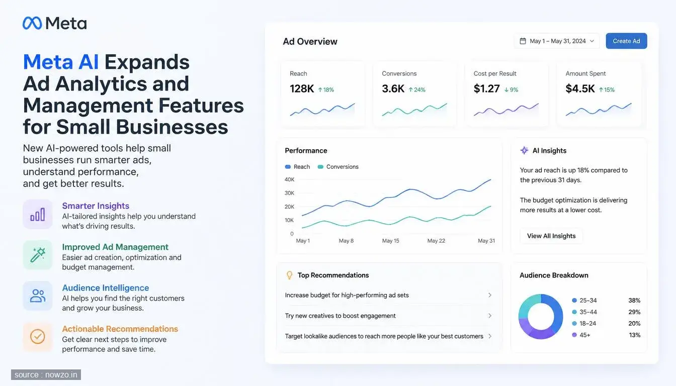 Meta AI Ad Analytics Tools for Small Businesses — Technology news